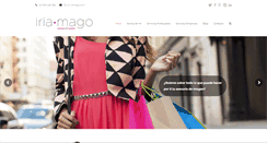 Desktop Screenshot of iriamago.com